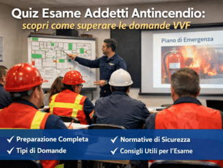 Quiz Esame Addetti Antincendio