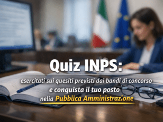 Quiz INPS esercitati sui quesiti
