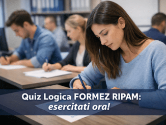 Quiz Logica FORMEZ RIPAM esercitati