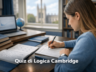 Quiz di Logica Cambridge valutano il ragionamento
