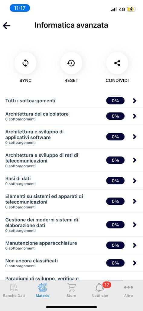 Quiz informatica avanzata