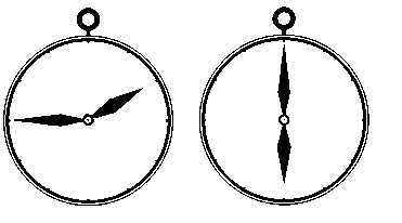 Quiz logica visiva - Orologi - Quarta tipologia - 2