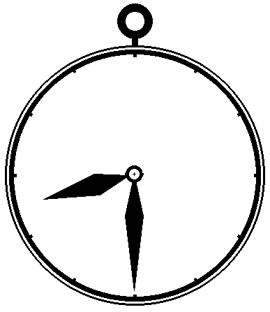 Quiz logica visiva - Orologi - Terza tipologia