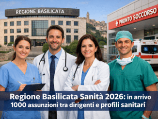Regione Basilicata Sanità 2026 in arrivo 1000 assunzioni
