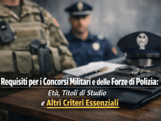 Requisiti per i Concorsi Militari e delle Forze di Polizia