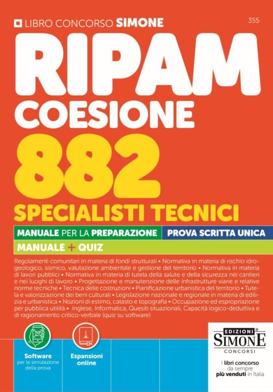 Manuale Concorso Ripam Coesione Specialisti Tecnici Laureati 2026 – Per la preparazione