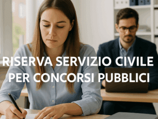 Riserva Servizio Civile per Concorsi Pubblici