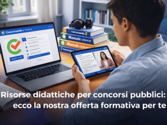 Risorse didattiche per concorsi pubblici