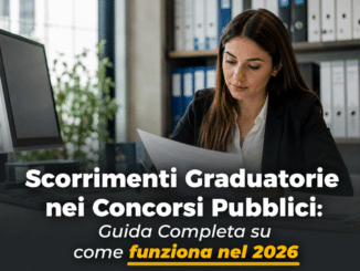 Scorrimenti Graduatorie nei Concorsi Pubblici