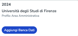Banca dati per esercitarti al Concorso Università di Firenze 2024 Per amministrativi