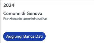 Banca dati di esercitazione Concorso Comune di Genova - Funzionario Amministrativo
