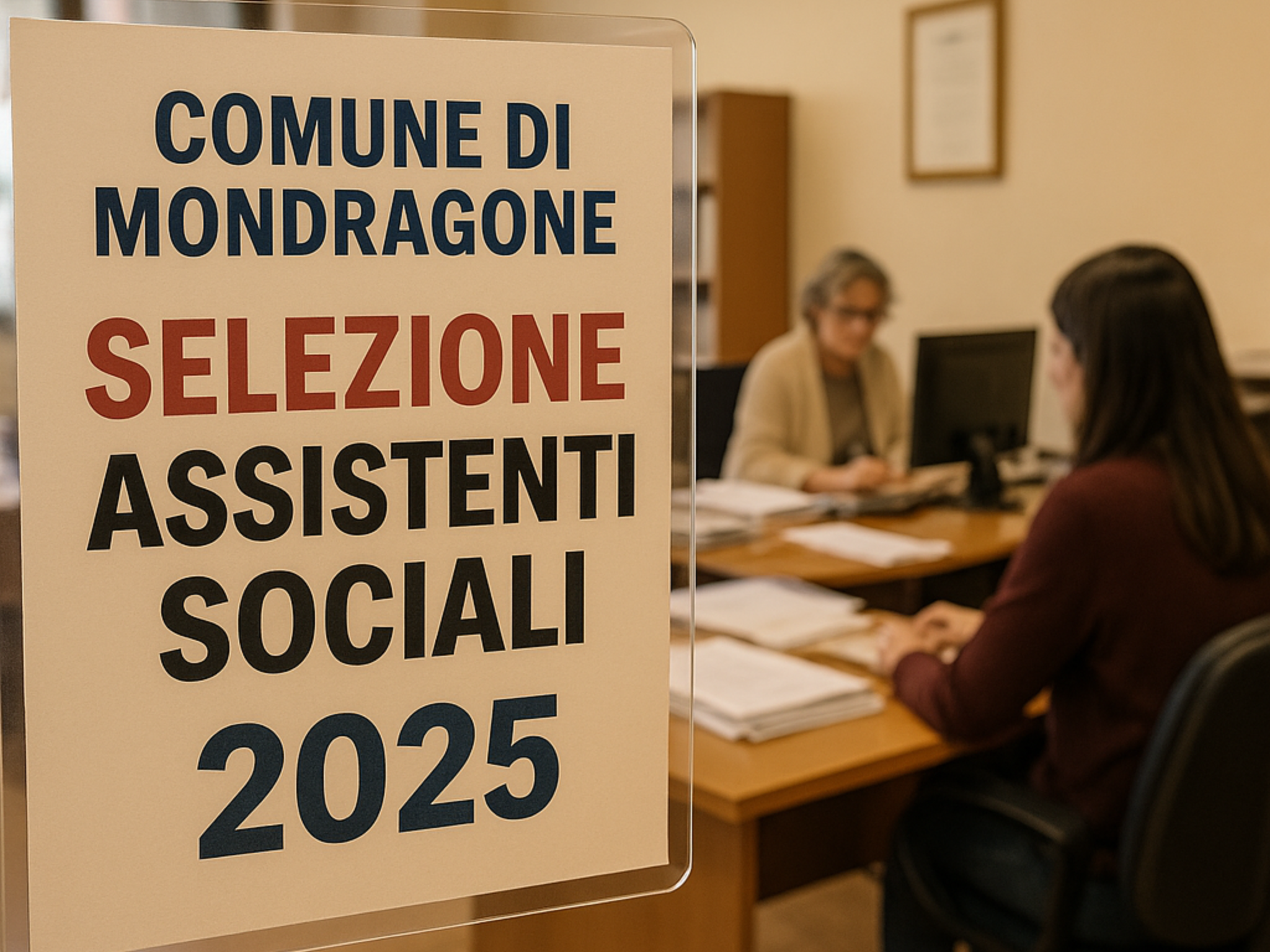 Selezione Assistenti Sociali Ambito C10 Mondragone 2025 - Ufficio di Piano