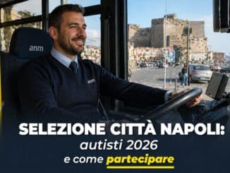 Selezione Città Napoli Autisti 2026 4 posti con licenza media