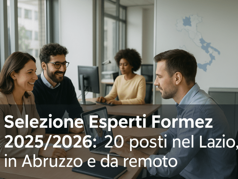 Selezione Esperti Formez 20252026