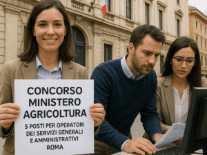Selezione Regione Lazio Operatori 2025 5 nei servizi generali e amministrativi del MASAF