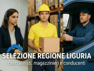 Selezione Regione Liguria 2025 23 posti per centralinisti, magazzinieri