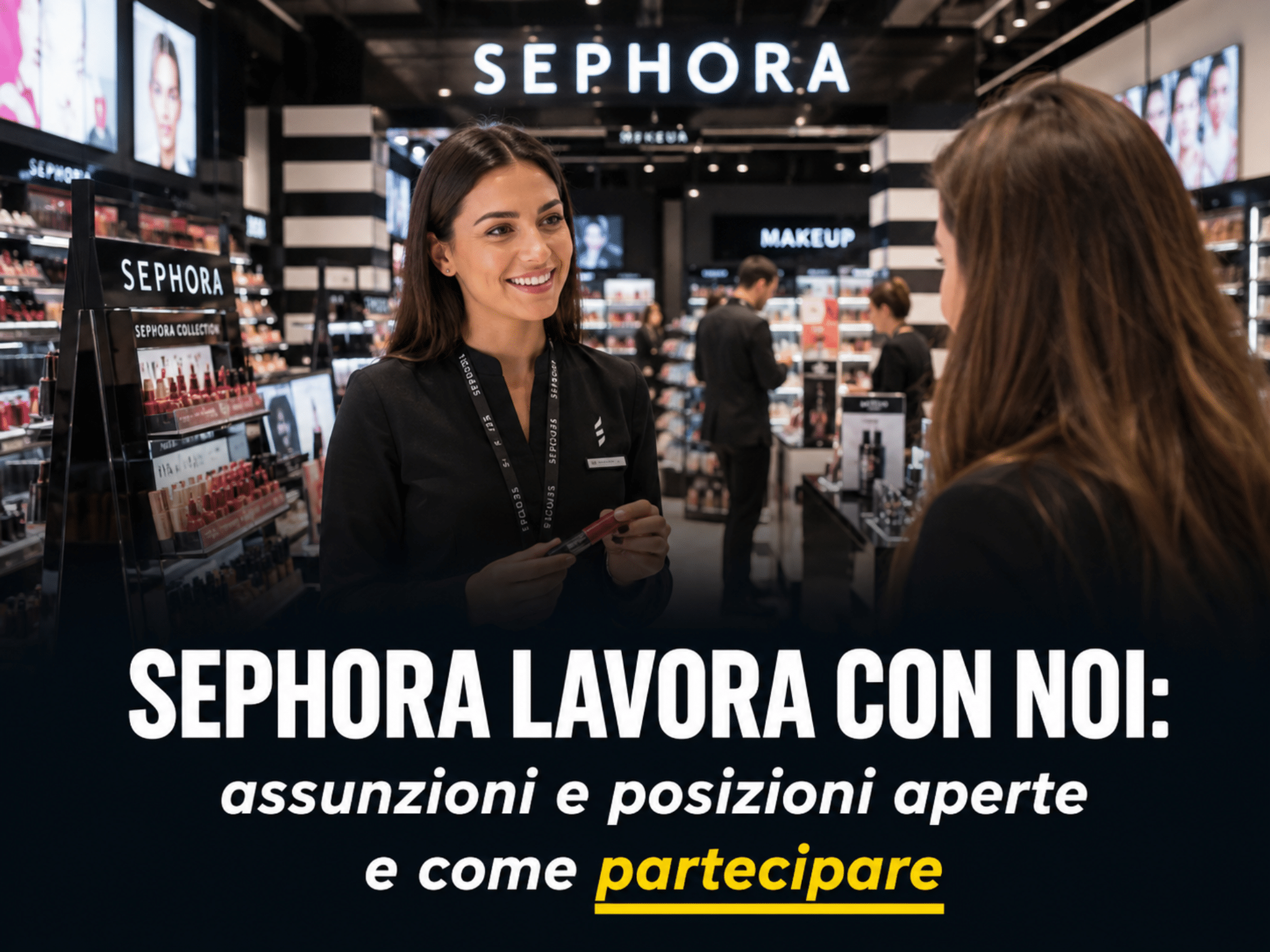 Sephora Lavora con noi - Assunzioni e Posizioni aperte