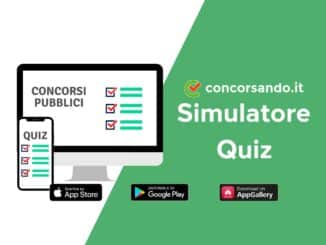 Quiz concorsi online - Simulatore