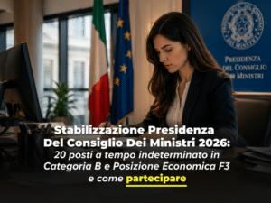 Stabilizzazione Presidenza Del Consiglio Dei Ministri 2026