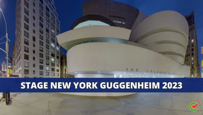 Stage New York Guggenheim 2023 - Tirocini in museo (1500 × 850 px)