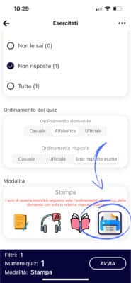 Stampa banca dati