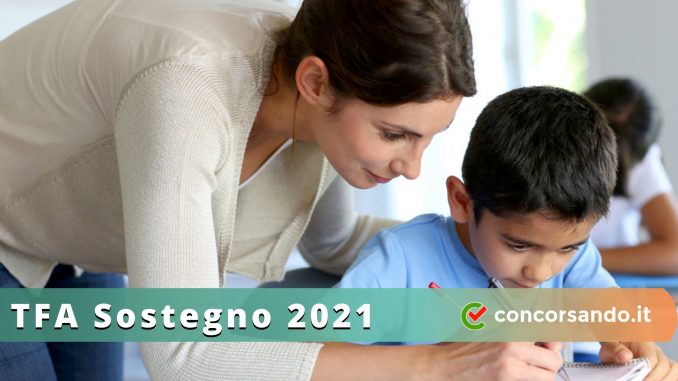 TFA Sostegno 2021 TFA Sostegno 2021
