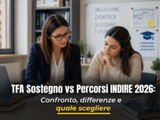 TFA Sostegno vs Percorsi INDIRE 2026