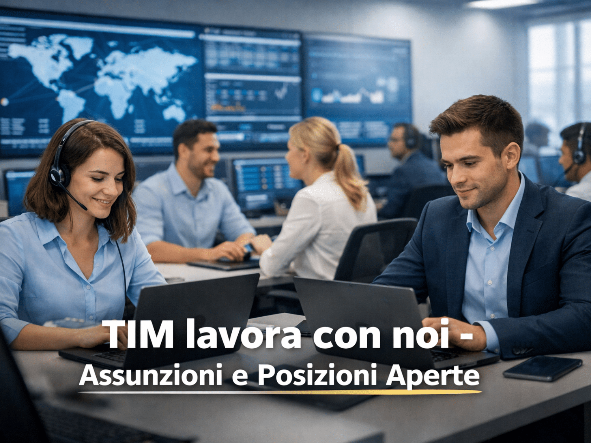 TIM lavora con noi - Assunzioni e Posizioni Aperte