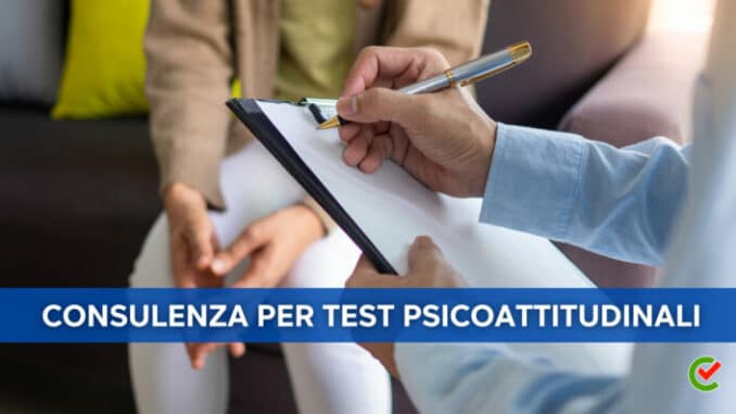 Consulenza per Test Psicoattitudinali per Concorsi Pubblici