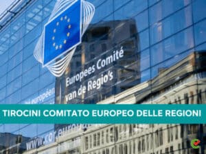 Tirocini Comitato delle Regioni 2023