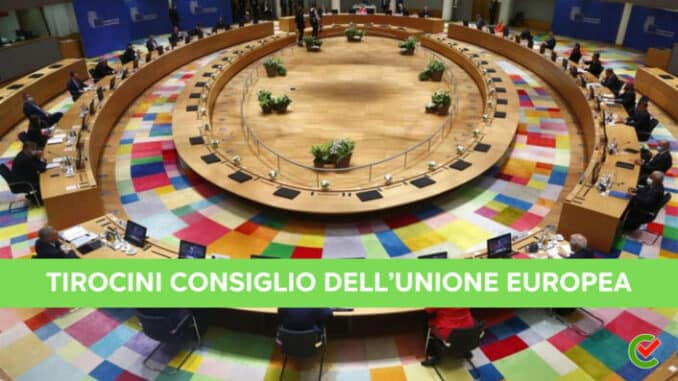 Tirocini Consiglio UE 2023 - 106 posti per laureati