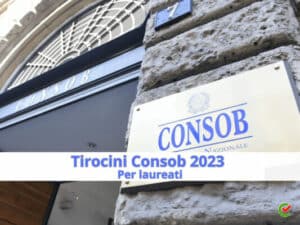 Tirocini Consob 2023