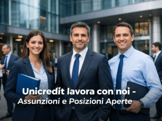 Unicredit lavora con noi - Assunzioni