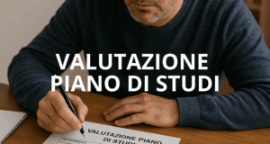 Valutazione piano di studi