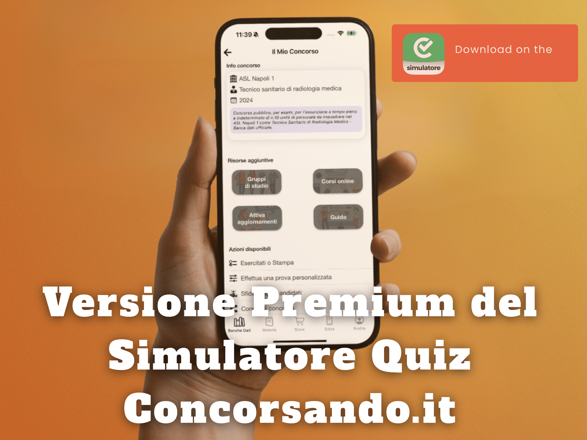 Versione Premium Simulatore Quiz Concorsando