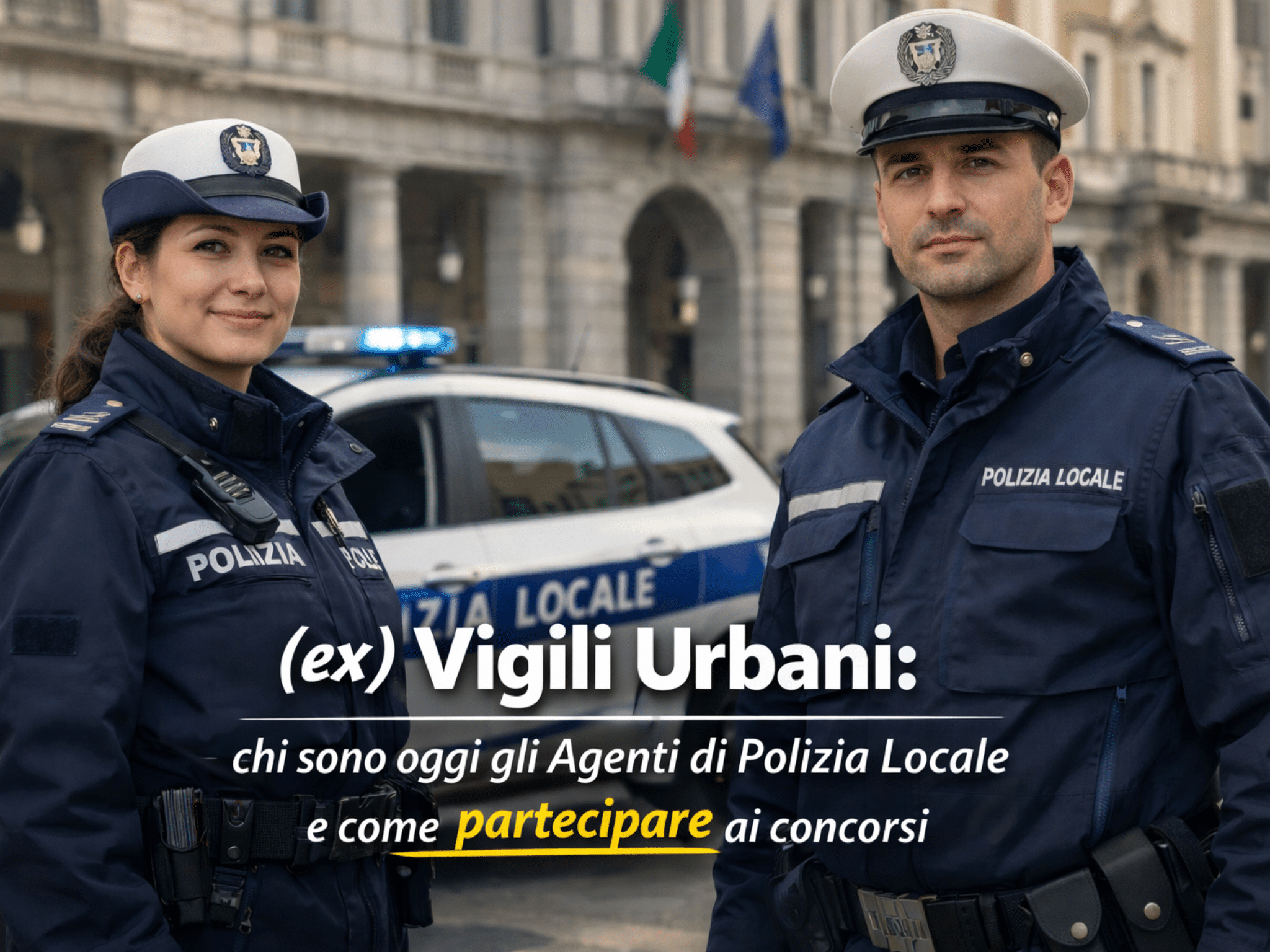 Vigili Urbani: chi sono oggi gli Agenti di Polizia Locale e come partecipare ai concorsi