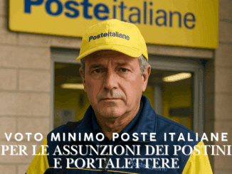 Voto minimo Poste Italiane - Per le assunzioni dei postini e portalettere