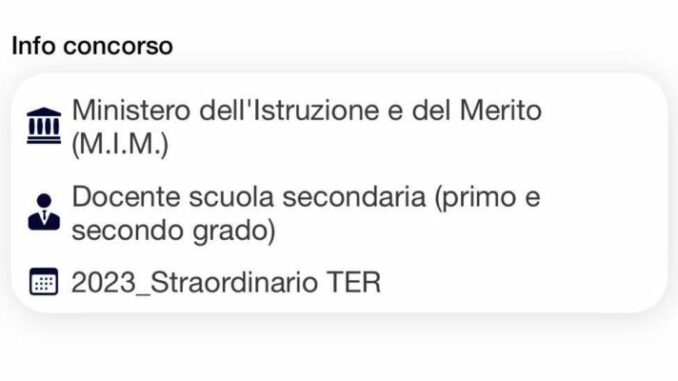 Quiz Concorso Scuola 2023 – Banca dati per Docente scuola secondaria (1° e 2° grado)