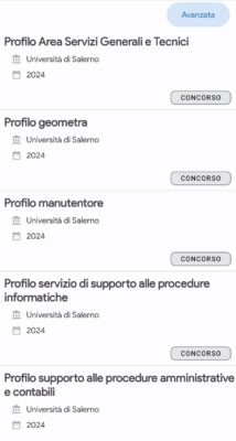 Quiz Concorso Università di Salerno 2024 – Banche Dati non Ufficiali