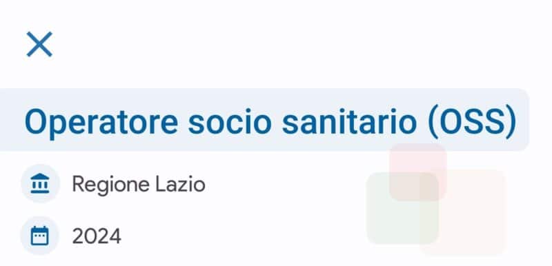 Banca dati per esercitarti al Concorso OSS Regione Lazio.