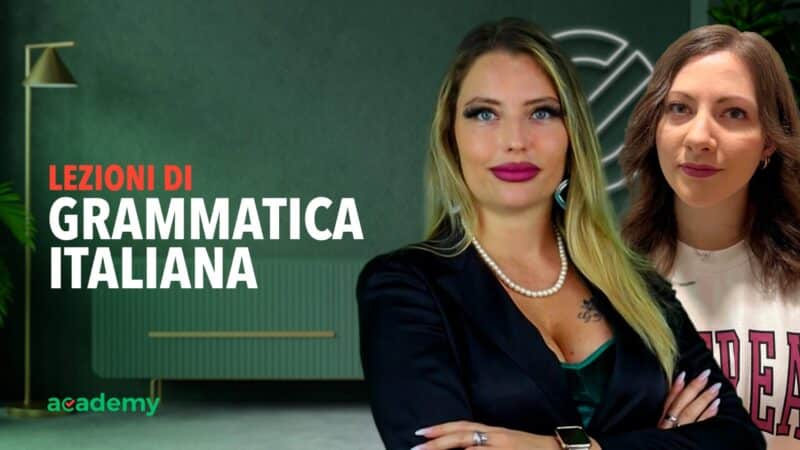 Grammatica italiana - Corso online