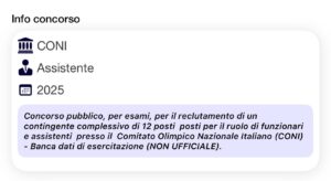 Banca dati di esercitazione (NON UFFICIALE) per profilo di Assistente