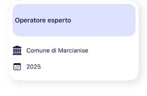 Concorso Comune di Marcianise 2025