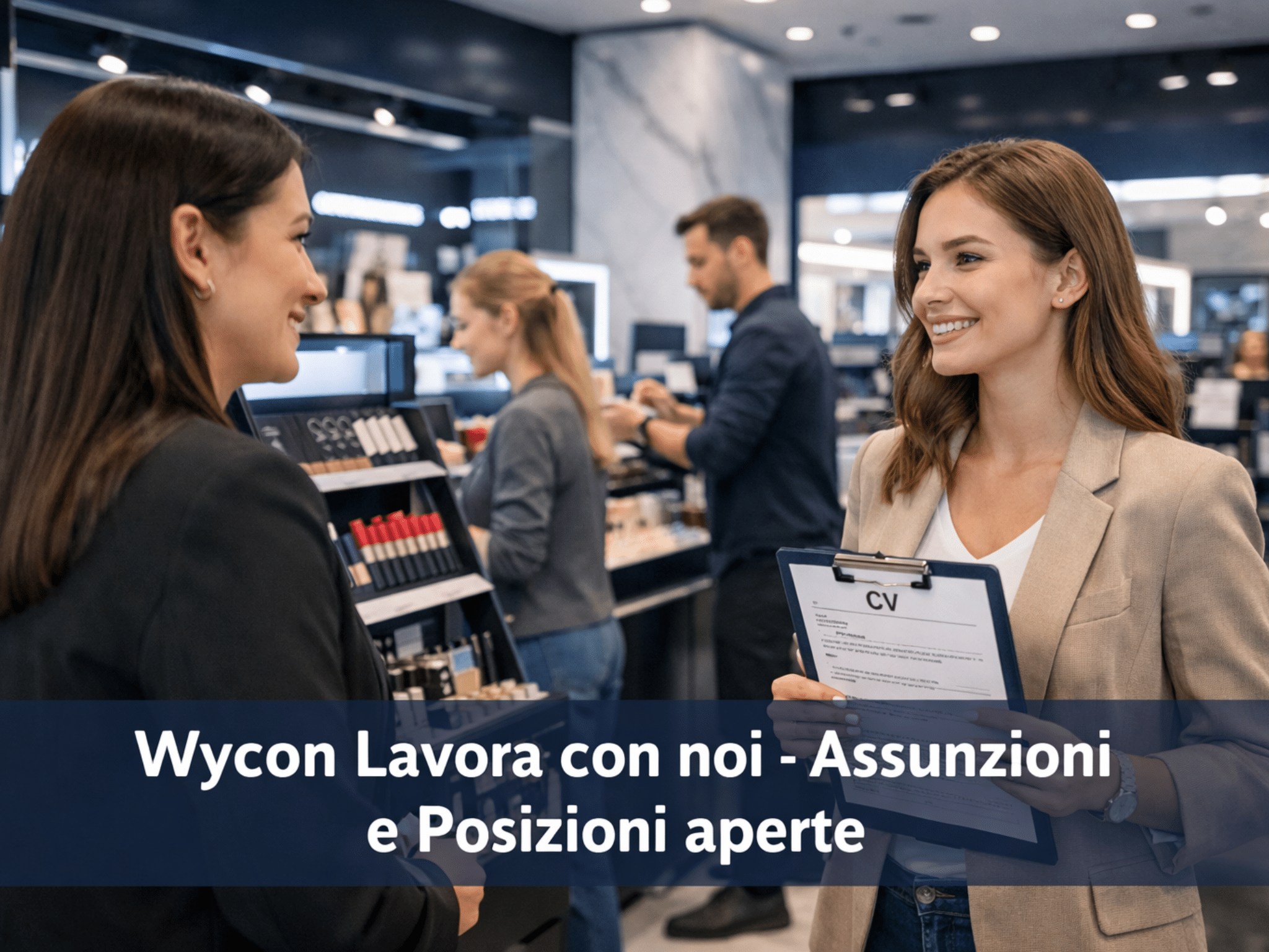 Wycon Lavora con noi - Assunzioni e posizioni aperte in Wycon Cosmetics