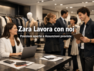 Zara Lavora con noi - Posizioni aperte