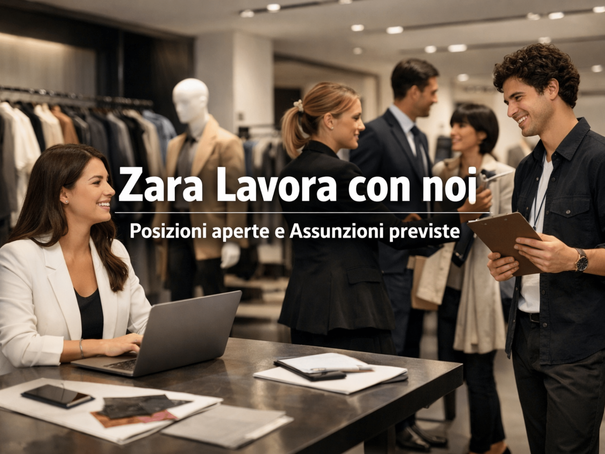 Zara Lavora con noi - Posizioni aperte e Assunzioni previste
