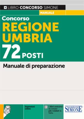 Manuale Concorso Regione Umbria 72 posti 2022 – Per la preparazione