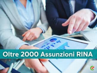 assunzioni RINA 2022