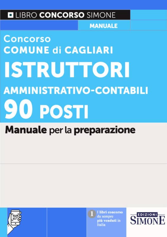 Manuale Concorso 90 Istruttori Contabili Cagliari – Per la preparazione