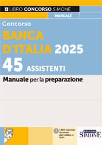 Manuale Concorso Banca d’Italia 2025/2026 – Assistenti